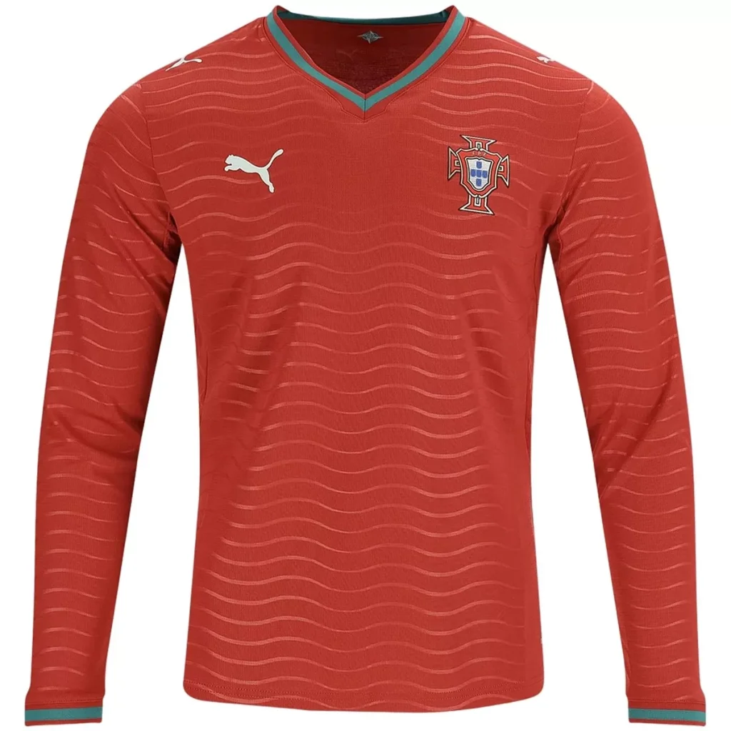 Portugal Home Long Sleeve Jersey World Cup 2026